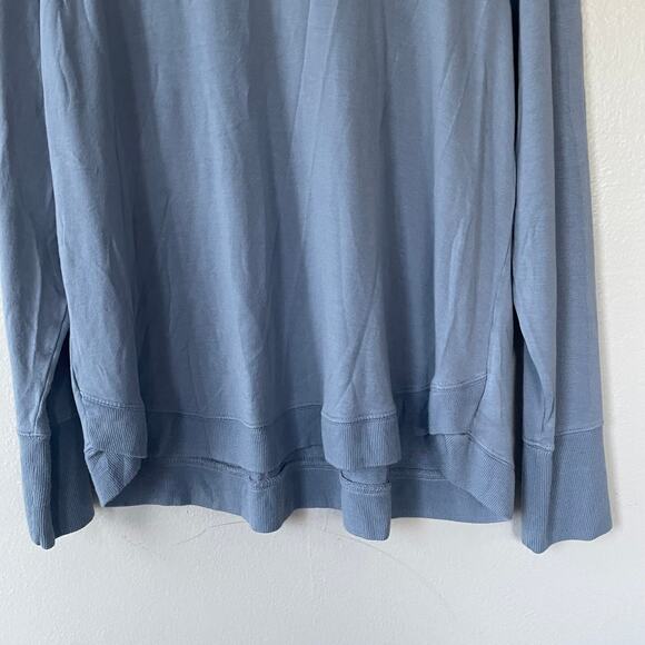 Athleta Size 1X Boat neck top baby blue - Picture 4 of 7
